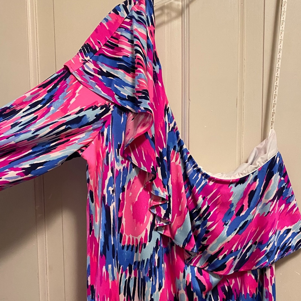 NWT Lilly Pulitzer Amante Silk Jersey Dress - Picture 6 of 8
